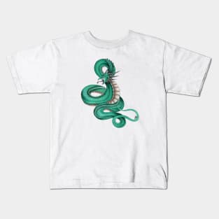 Wyrm green Kids T-Shirt